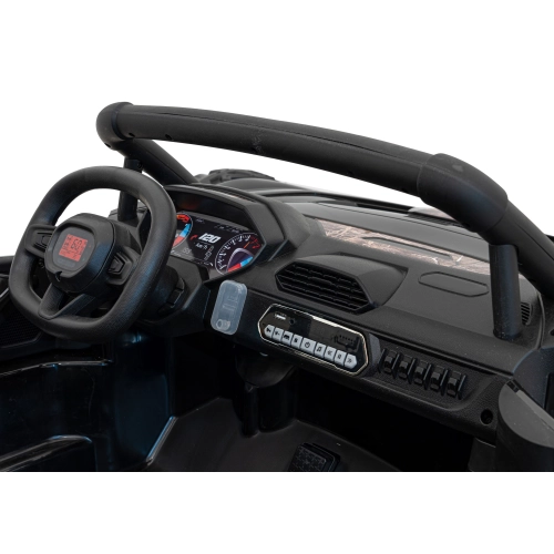 Buggy Racing 5 pojazd 2x200W czarny na akumulator JS3168.CZ